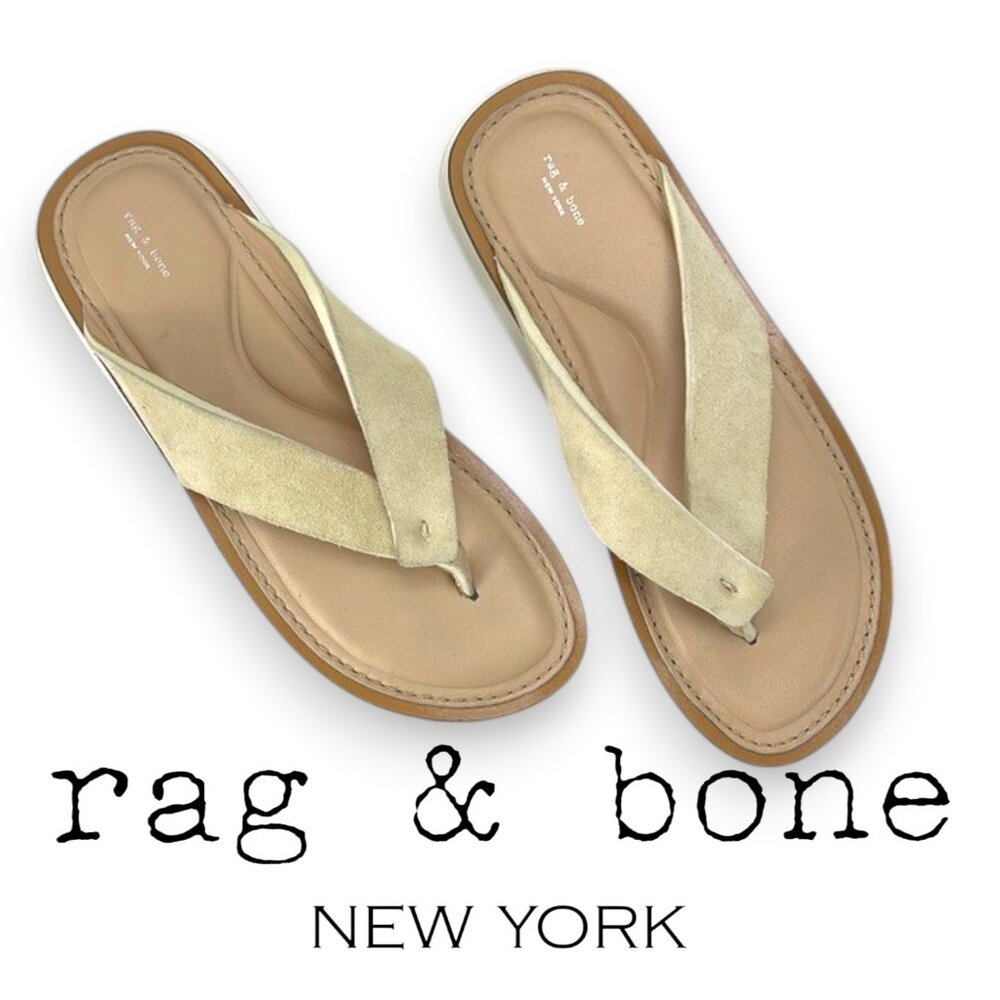 Like NEW Parker Thong Suede Flat Sandle